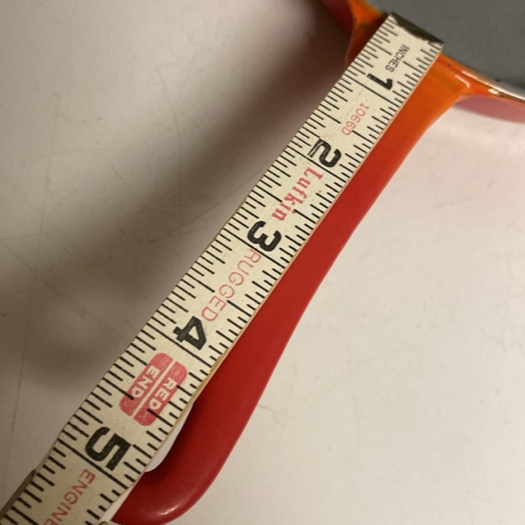 Descoware Flame 7” Nonstick Enamelware Skillet Pan 81-C FE Belgium - Picture 10 of 17